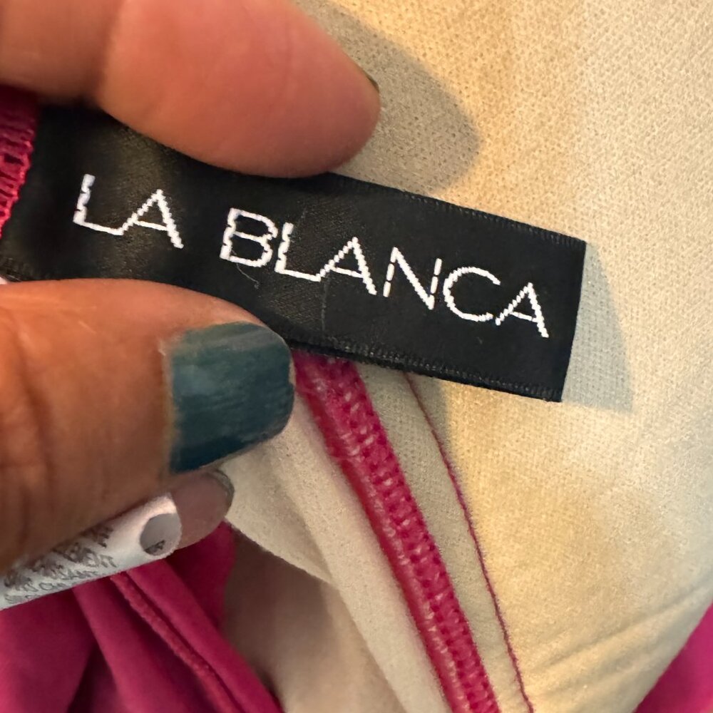 La Blanca size 12 pink halta tankini - Picture 5 of 7